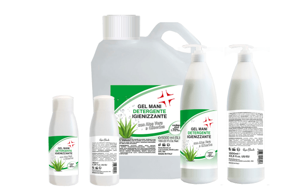 Gel mani – detergente igienizzante